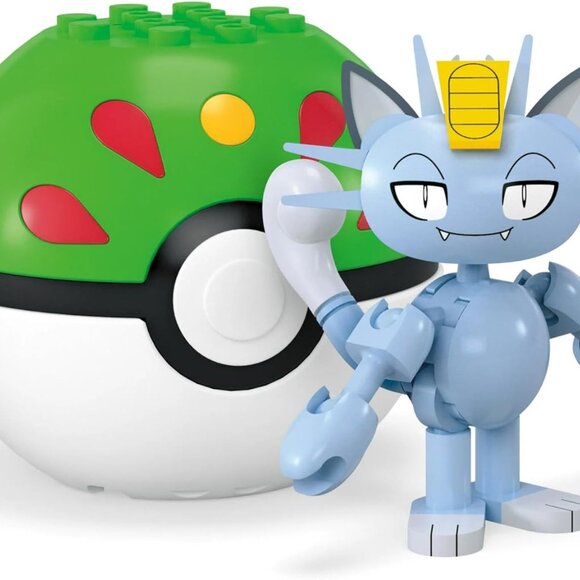 MEGA Pokemon - Alolan Meowth Figure - Picture 2 of 3